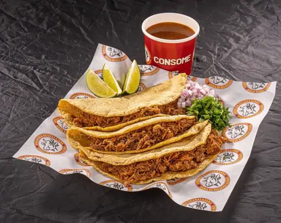 3 Tacos De Birria
