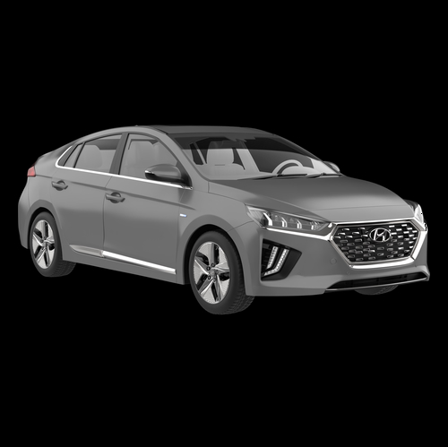 Driver Uber KOGELS Hyundai Ioniq Antwerp